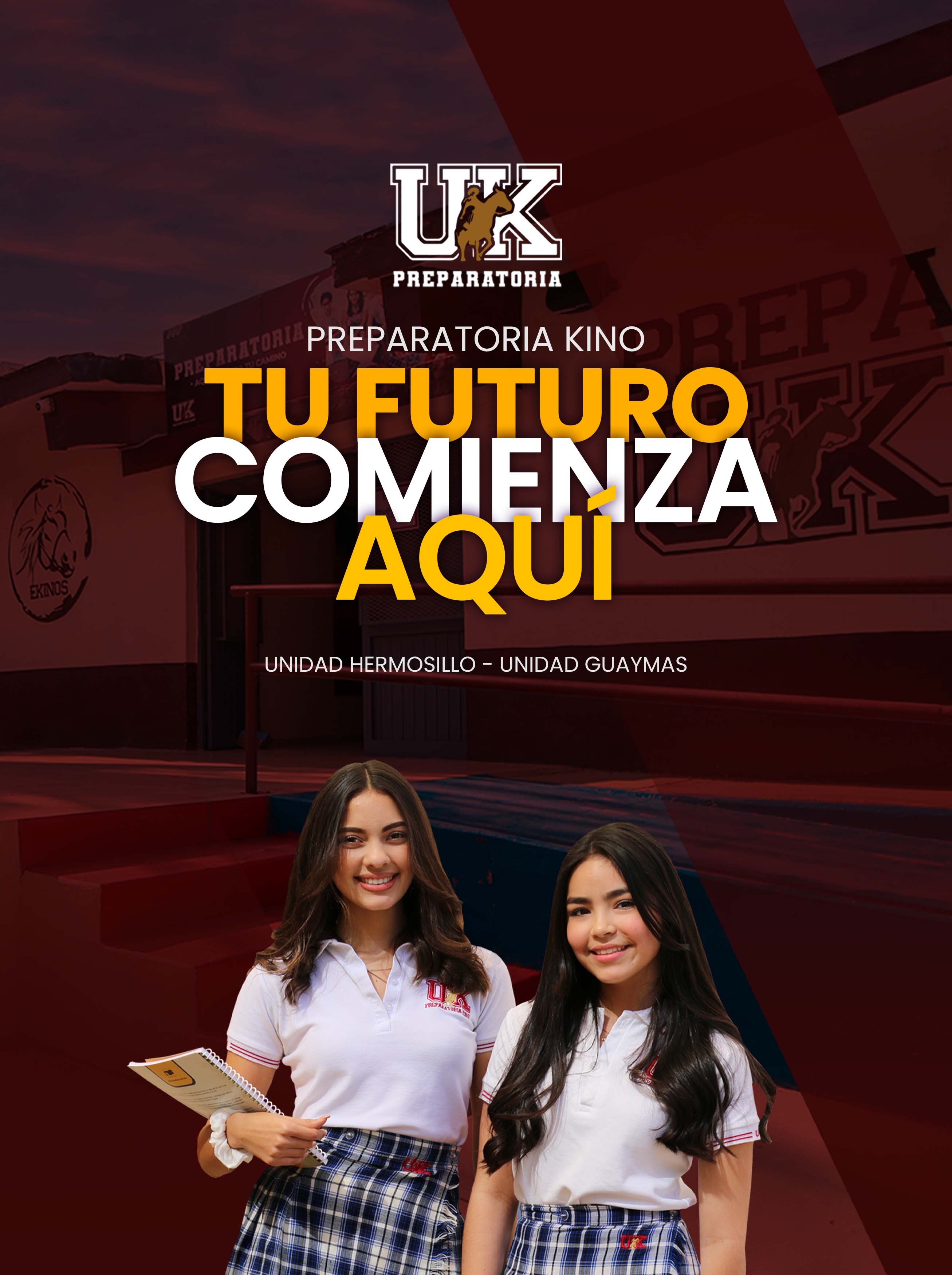 Tu futuro comienza aquí en Preparatoria Kino